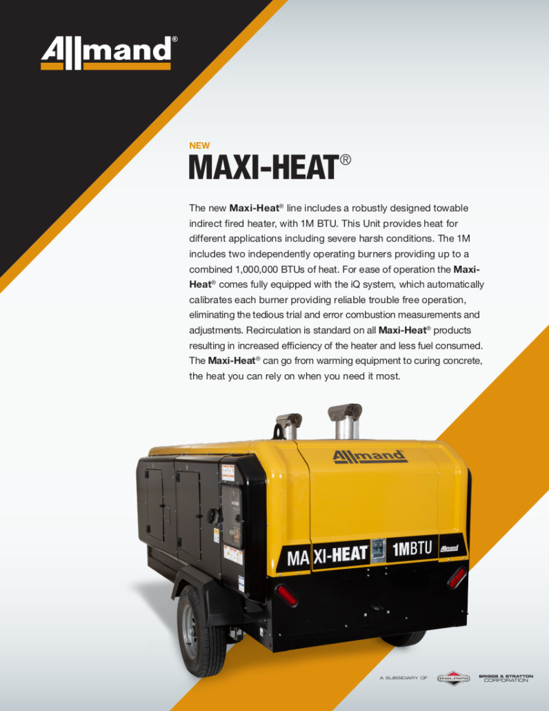 Allmand Maxi-Heat 1M BTU