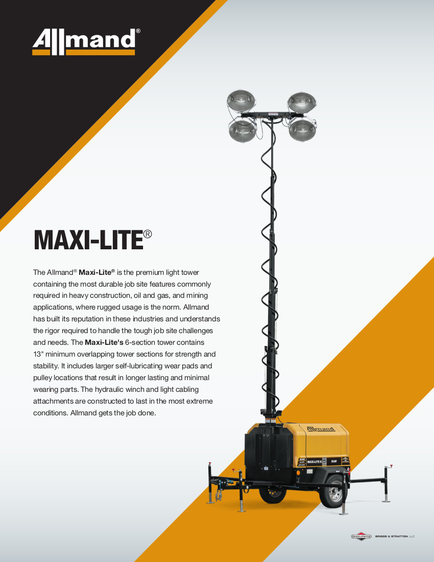 Allmand Maxi-Lite